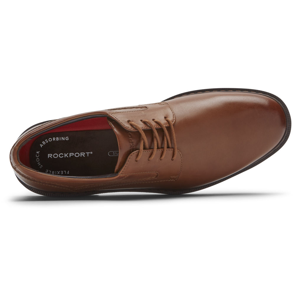 Rockport Oxfords Herre Brune - Parsons Plain Toe - PSQG37126